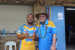 Jamal and his dad Niue.